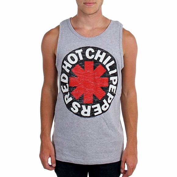 Red Hot Chili Peppers Logo funk metal rock Official Tank Top XL NWT - Picture 1 of 2